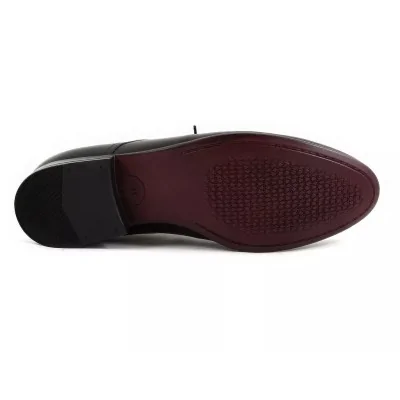 Derby męskie czarne 1672 – wygodne do pracy