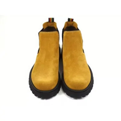 Sztyblety beżowe zamszowe – męskie sztyblety ocieplane Sztyblety beżowe zamszowe – męskie sztyblety ocieplane