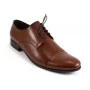 buty męskie Pilpol 1702 B175 Brązowe Derby