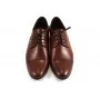 buty męskie Pilpol 1702 B175 Brązowe Derby