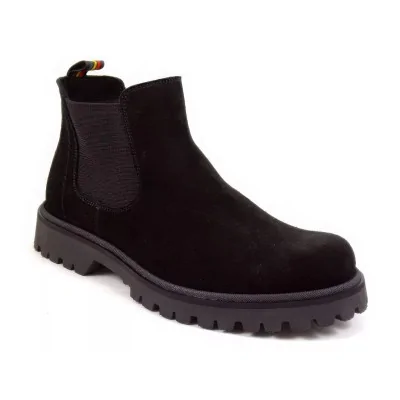 Sztyblety czarne casual – męskie sztyblety ocieplane Sztyblety czarne casual – męskie sztyblety ocieplane