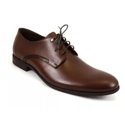 Derby orzechowe męskie Pilpol 1751 – derby orzechowe pilpol