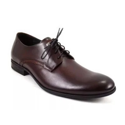 Derby burgundowe męskie Pilpol 1751 – derby burgundowe pilpol