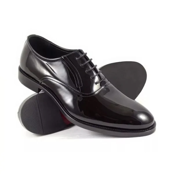 Oxford Czarne Lakierowane Pilpol Prato PW046