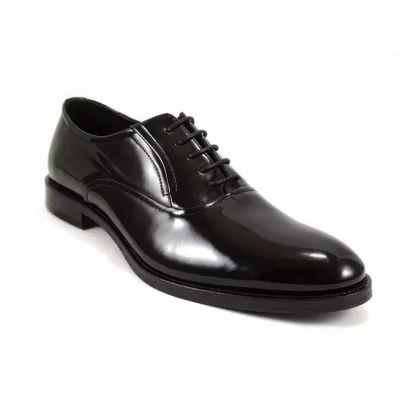 Oxford lakierowane męskie Pilpol Prato PW046 – oxford lakierowane pilpol