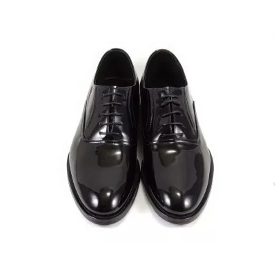 Oxford lakierowane męskie Pilpol Prato PW046 – oxford lakierowane pilpol