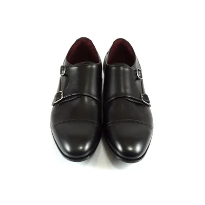 Monk czarne męskie Pilpol Prato PW187 – monk czarne pilpol