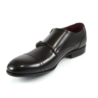 Monk czarne męskie Pilpol Prato PW187 – monk czarne pilpol