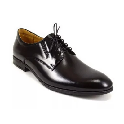 Czarne derby skórzane eleganckie – Pilpol 1755 derby czarne Czarne derby skórzane eleganckie – Pilpol 1755 derby czarne