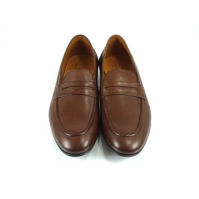 Orzech Mokasyny Skórzane Eleganckie – Pilpol Prato PW201 Orzech Mokasyny Skórzane Eleganckie – Pilpol Prato PW201