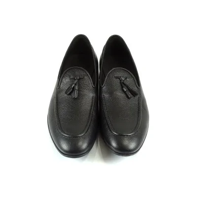 Czarne Mokasyny Skórzane Eleganckie – Pilpol Prato PW202 Premium Czarne Mokasyny Skórzane Eleganckie – Pilpol Prato PW202 Premium