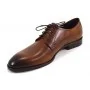 buty męskie Pilpol Prato PW053 B242 Brązowe Derby