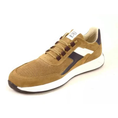 Beżowe Sneakersy Skórzane Casual – Pilpol Prato PC236