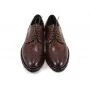 buty męskie Pilpol Prato PW044 M250 Brązowe Brogsy-Derby