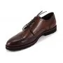 buty męskie Pilpol Prato PW044 M250 Brązowe Brogsy-Derby