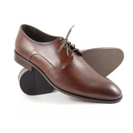 Buty męskie Pilpol 1480 B203 Brązowe Derby