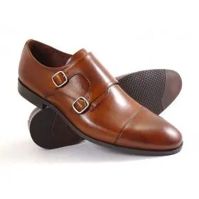 buty męskie Pilpol 1717 B268 Brązowe Monki