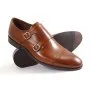 buty męskie Pilpol 1717 B268 Brązowe Monki