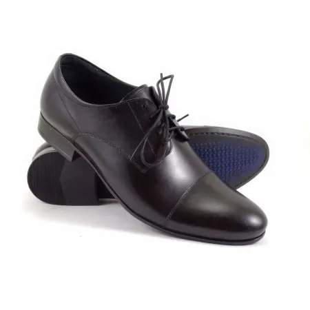 Buty męskie Pilpol 1653 C60 Czarne Derby