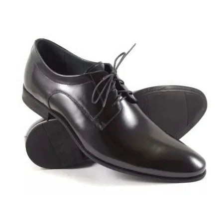 Buty męskie Pilpol 1654 C15 Czarne Derby