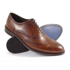 Buty Męskie Pilpol 1666 B203 Brązowe Brogsy-Oxford Buty męskie Pilpol 1666 B203 Brązowe Brogsy-Oxford