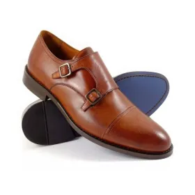 Buty Męskie Pilpol 1669 B158 Brązowe Monki Buty męskie Pilpol 1669 B158 Brązowe Monki