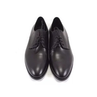 Derby męskie czarne Premium – PW007 Prato