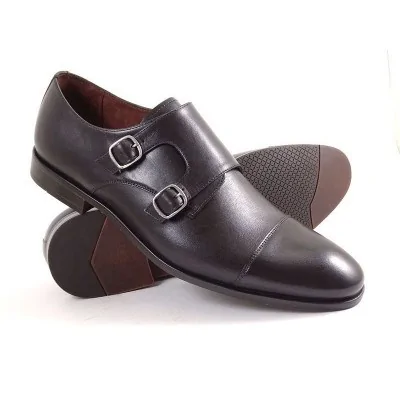 buty męskie Pilpol 1717 C60 Czarne Monki