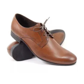 Buty Męskie Pilpol 1672 B250 Brązowe Derby Buty męskie Pilpol 1672 B250 Brązowe Derby