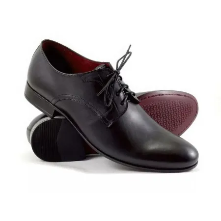 Buty męskie Pilpol 1672 C121 Czarne Derby