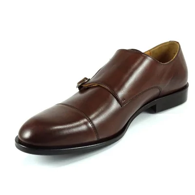 Monki Orzech Skórzane Eleganckie PW220