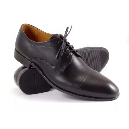 Buty męskie Pilpol 1709 C60 Czarne Derby