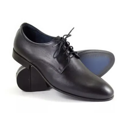 Buty męskie Pilpol 1714 C60 Czarne Derby