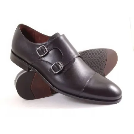 Buty męskie Pilpol 1717 C60 Czarne Monki