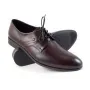 Buty męskie Pilpol 1735 K218 Burgundowe Derby