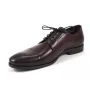 Buty męskie Pilpol 1741 K218 Burgundowe Derby