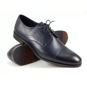 Buty Męskie Pilpol 1741 K303 Granatowe Derby Buty męskie Pilpol 1741 K303 Granatowe Derby