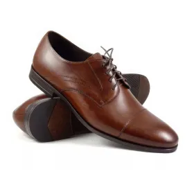 Buty Męskie Pilpol 1750 B316 Brązowe Derby Buty męskie Pilpol 1750 B316 Brązowe Derby