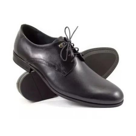 Buty męskie Pilpol 1751 R309 Czarne Derby