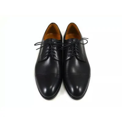 Czarne Derby Skórzane Eleganckie – Pilpol Prato PW112 Exclusive