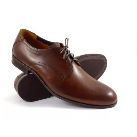 Buty męskie Pilpol Prato PC010 B203 Brązowe Derby