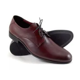 Buty Męskie Pilpol Prato PC010 K193 Burgundowe Derby Buty męskie Pilpol Prato PC010 K193 Burgundowe