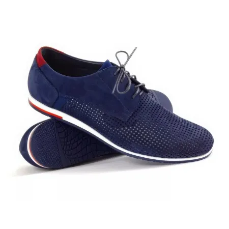 Buty męskie Pilpol Prato PC088 M660 Granatowe