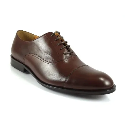 Orzech Oxfordy Skórzane Eleganckie – Pilpol Prato PW211 Premium Orzech Oxfordy Skórzane Eleganckie – Pilpol Prato PW211 Premium