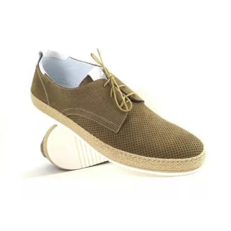 Buty męskie Pilpol Prato PC142 M941 Khaki Półbuty