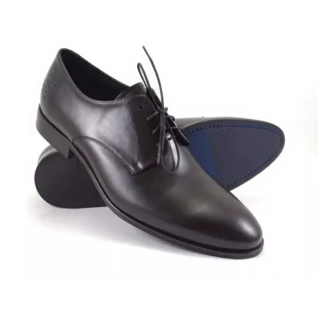 Buty męskie Pilpol Prato PW007 C1 Czarne Derby