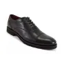Buty męskie Pilpol Prato PW045 M304 Czarne Oxfordy