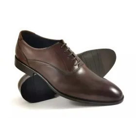 Buty Męskie Pilpol Prato PW063 B203 Brązowe Oxfordy Buty męskie Pilpol Prato PW063 B203 Brązowe