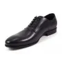 Buty męskie Pilpol Prato PW089 C1 Czarne Oxfordy