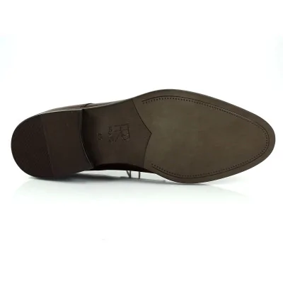 Orzech Derby Skórzane Eleganckie PW213 Orzech Derby Skórzane Eleganckie PW213